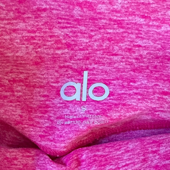 ALO Yoga Lounge Highwaist Alosoft Leggings - Picture 2 of 4